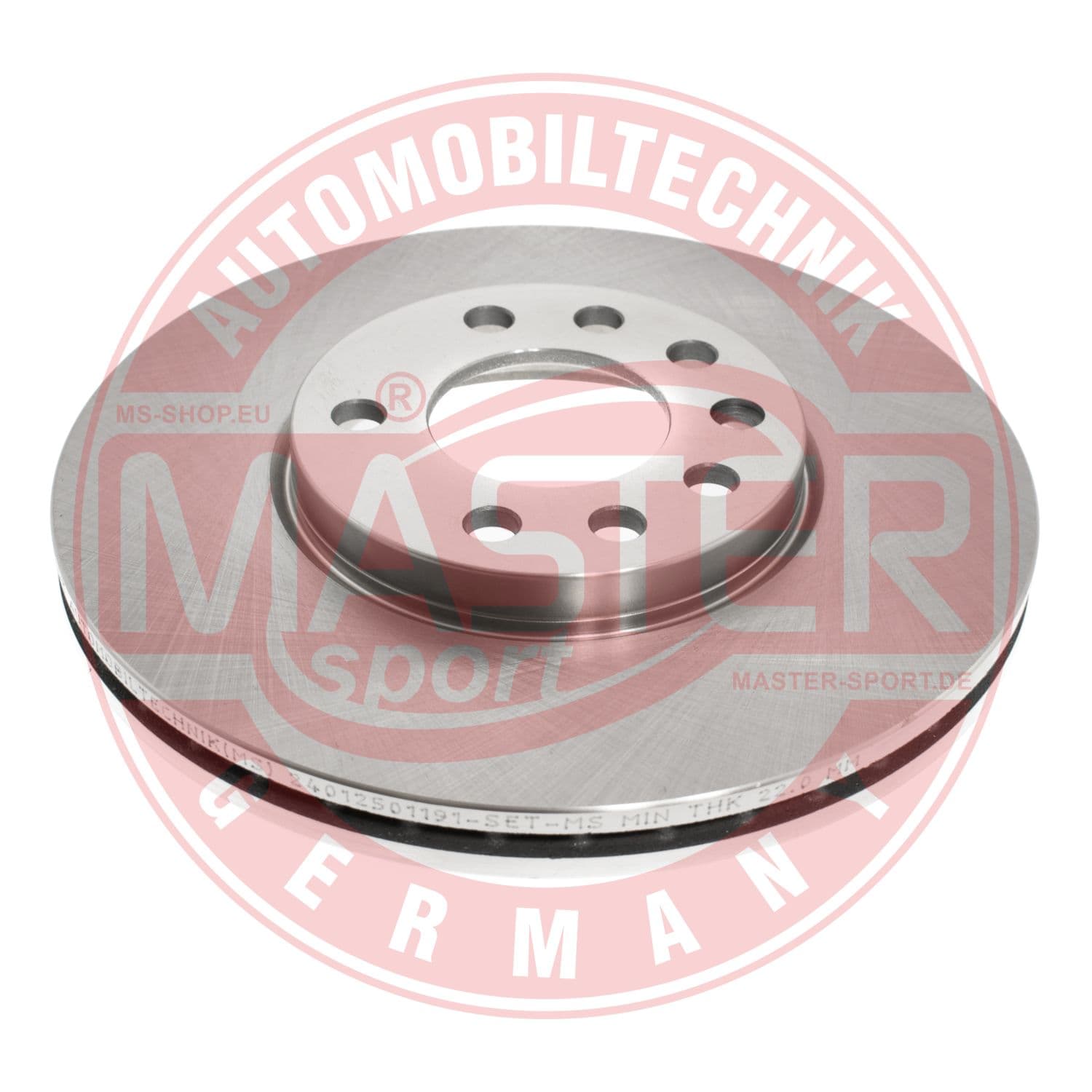 MASTER-SPORT Brzdový kotúč 24012501191-PCS-MS 1