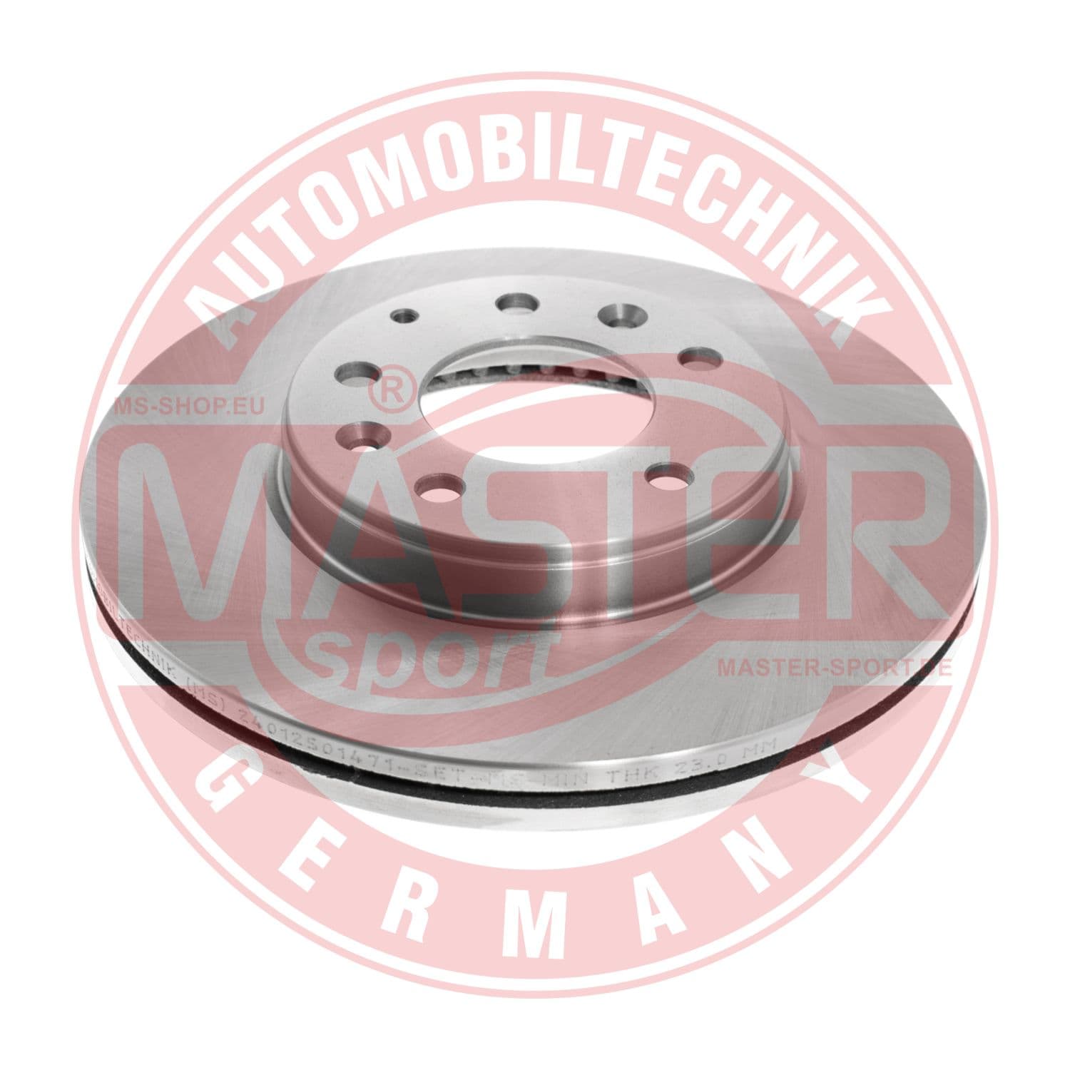 MASTER-SPORT Brzdový kotúč 24012501471-PCS-MS 1