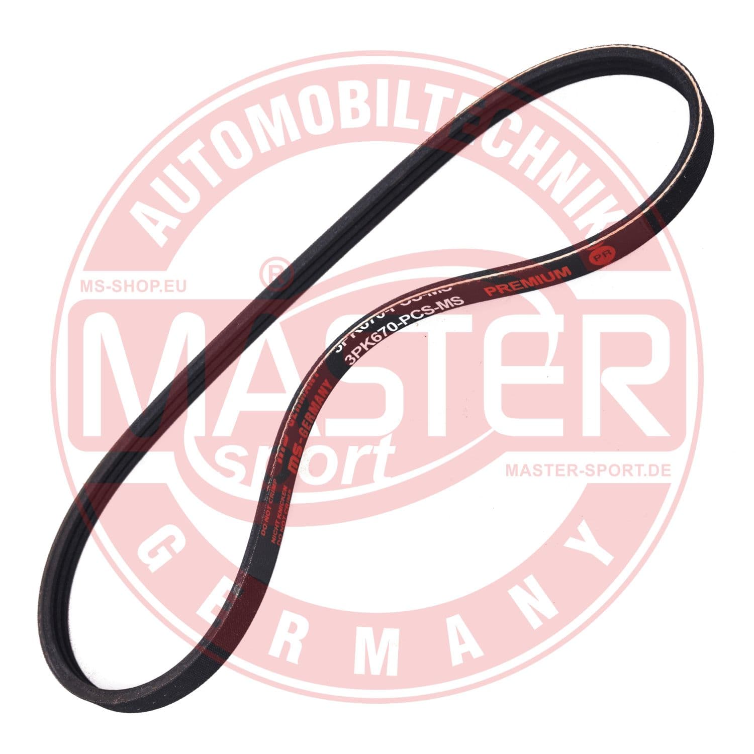 MASTER-SPORT Ozubený klinový remeň 3PK670PCSMS 1