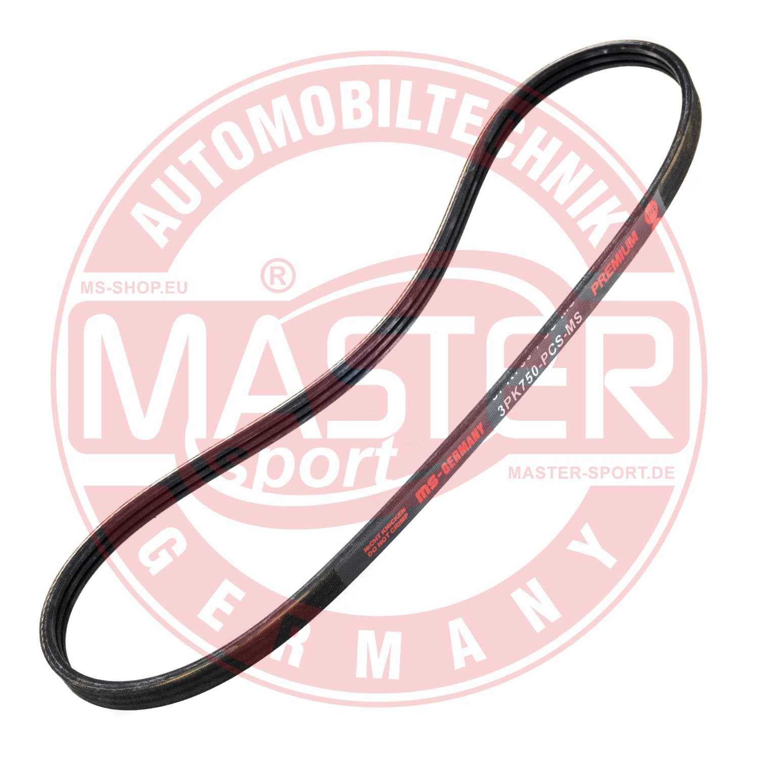 MASTER-SPORT Ozubený klinový remeň 3PK750PCSMS 1