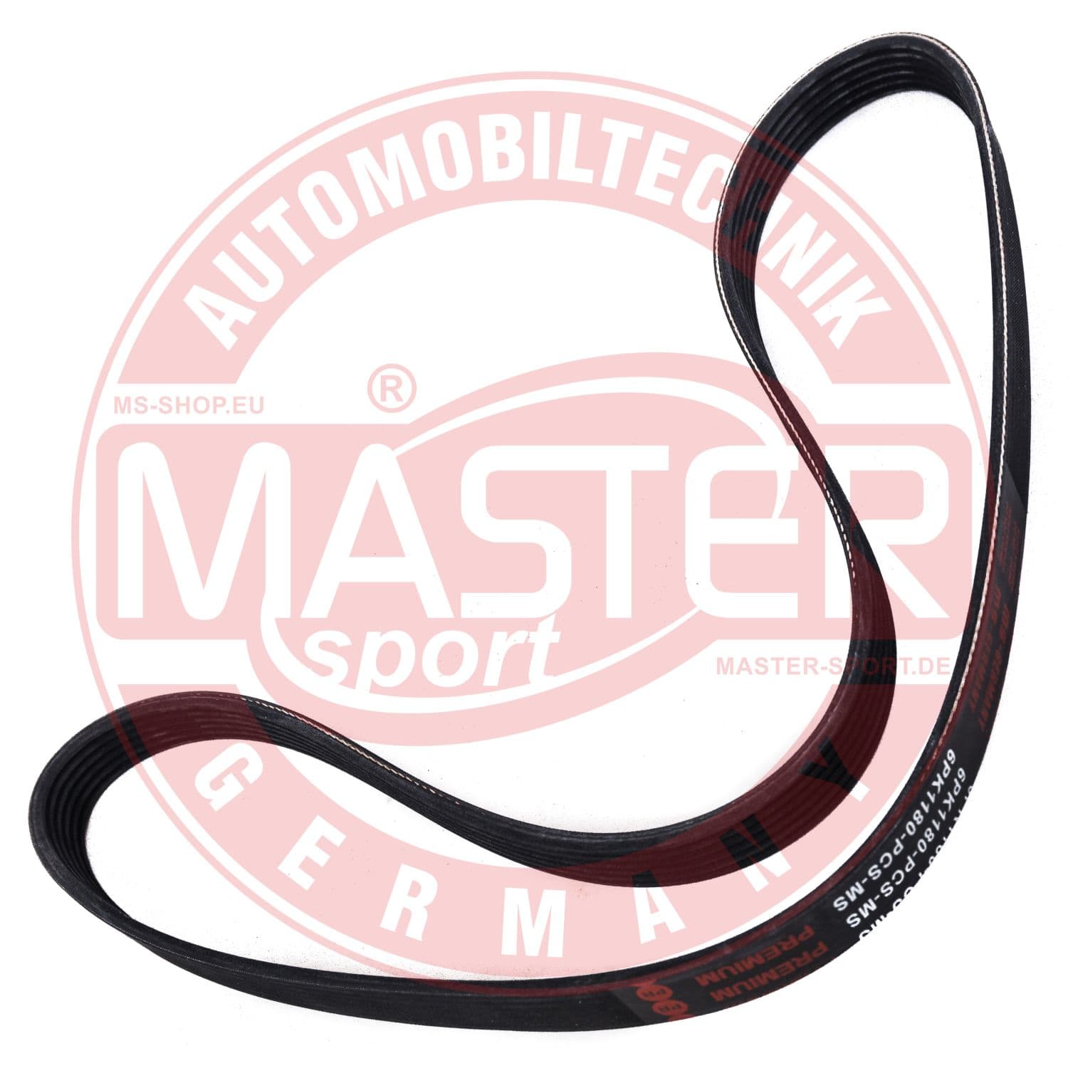 MASTER-SPORT Ozubený klinový remeň 6PK1180-PCS-MS 1