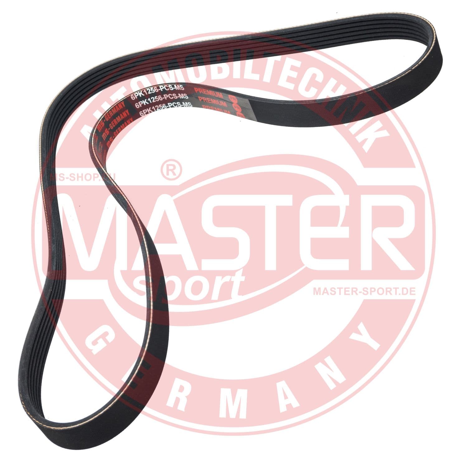MASTER-SPORT Ozubený klinový remeň 6PK1256-PCS-MS 1