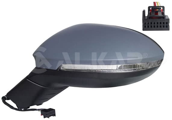 ALKAR Vonkajšie spätné zrkadlo 6141206 1