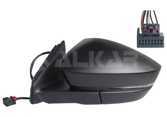 ALKAR Vonkajšie spätné zrkadlo 9027771 1