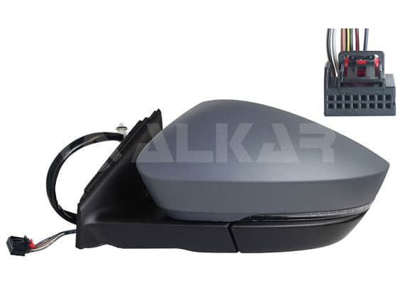 ALKAR Vonkajšie spätné zrkadlo 9041771 1
