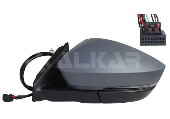 ALKAR Vonkajšie spätné zrkadlo 9043771 1