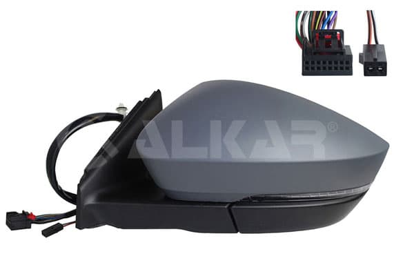 ALKAR Vonkajšie spätné zrkadlo 9050771 1