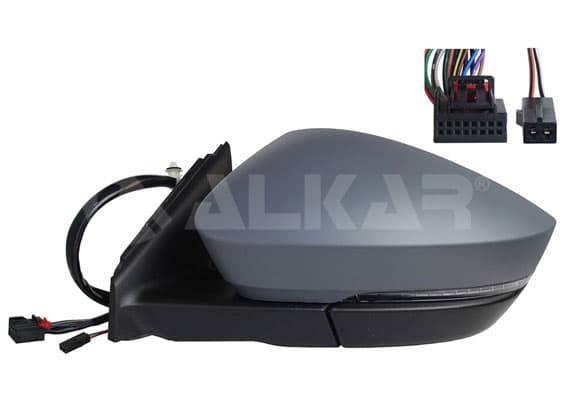 ALKAR Vonkajšie spätné zrkadlo 9059771 1