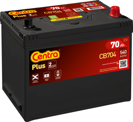 CENTRA Štartovacia batéria CB704 1