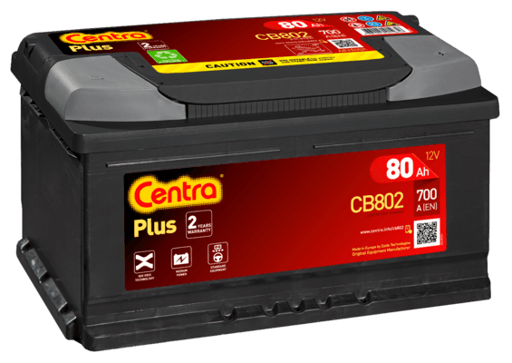 CENTRA Štartovacia batéria CB802 1
