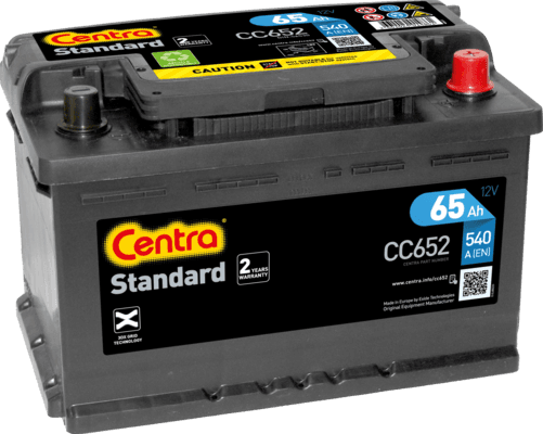 CENTRA Štartovacia batéria CC652 1