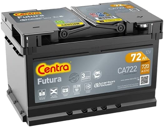 CENTRA Štartovacia batéria CA722 1
