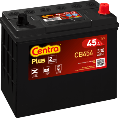 CENTRA Štartovacia batéria CB454 1