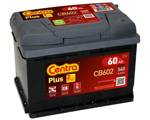 CENTRA Štartovacia batéria CB602 1
