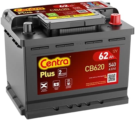 CENTRA Štartovacia batéria CB620 1