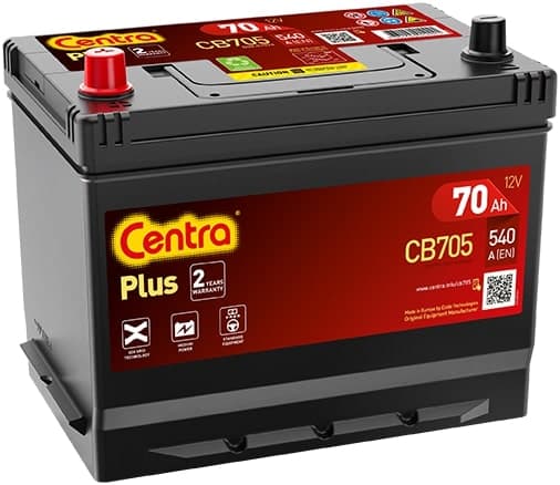 CENTRA Štartovacia batéria CB705 1