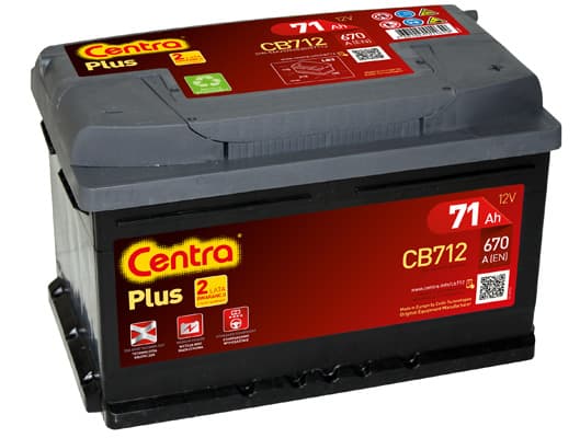 CENTRA Štartovacia batéria CB712 1