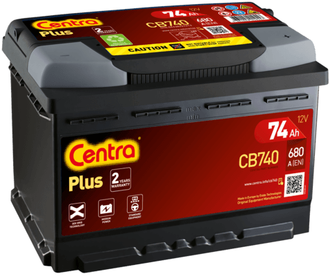 CENTRA Štartovacia batéria CB740 1