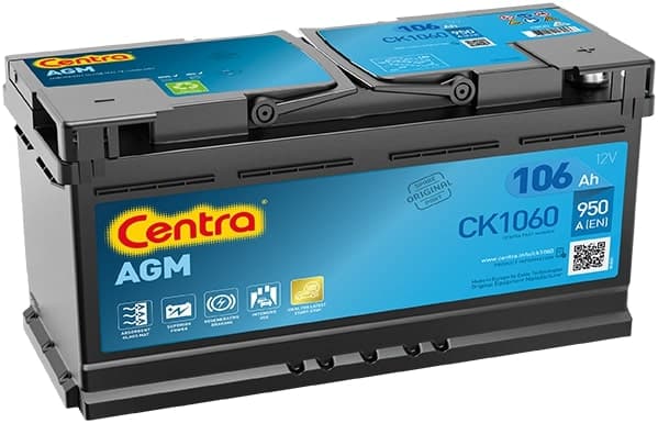 CENTRA Štartovacia batéria CK1060 1