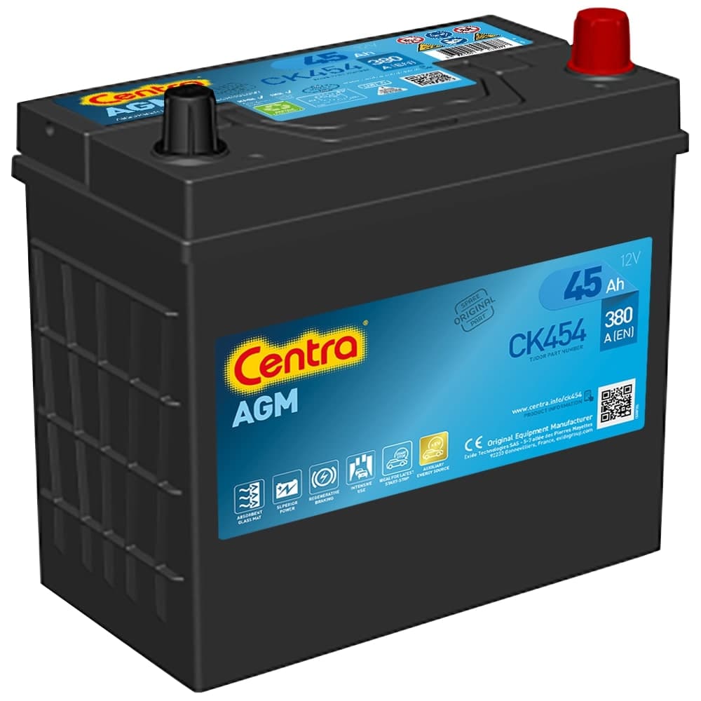 CENTRA Štartovacia batéria CK454 1
