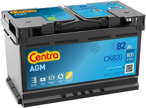 CENTRA Štartovacia batéria CK820 1