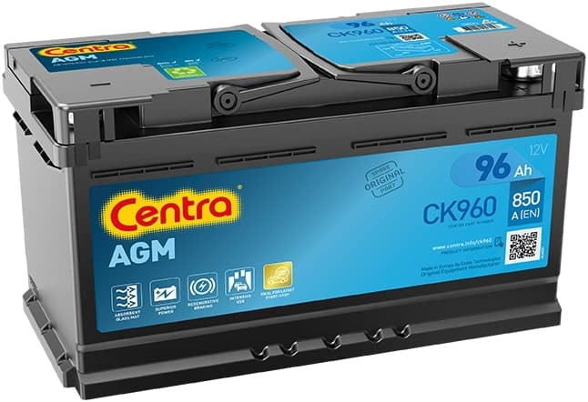 CENTRA Štartovacia batéria CK960 1