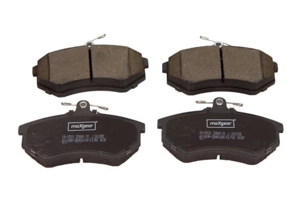 MAXGEAR Sada brzdových platničiek kotúčovej brzdy 190501 1