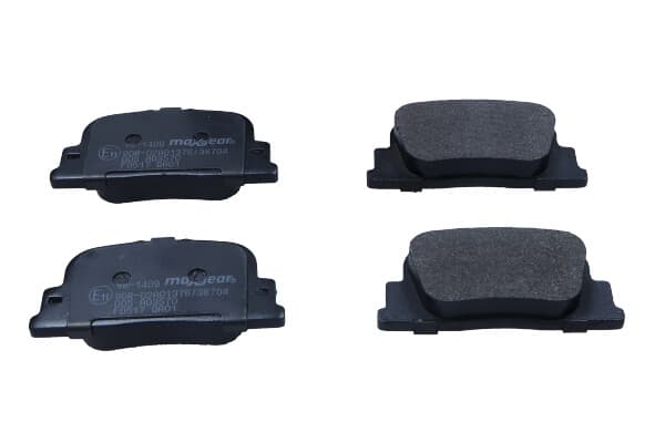 MAXGEAR Sada brzdových platničiek kotúčovej brzdy 19-1409 1