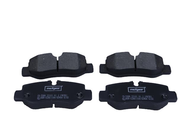 MAXGEAR Sada brzdových platničiek kotúčovej brzdy 193388 1