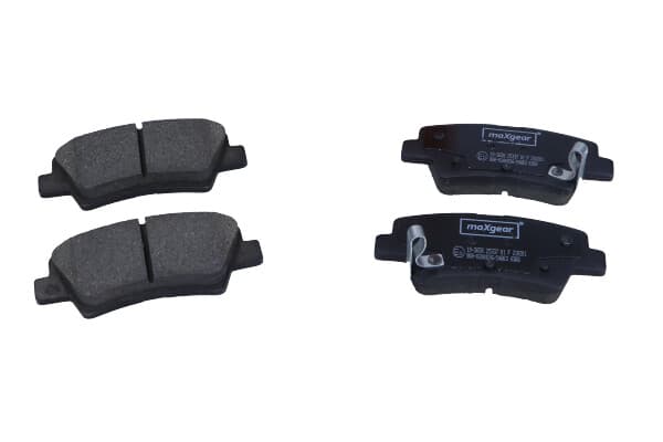MAXGEAR Sada brzdových platničiek kotúčovej brzdy 19-3658 1