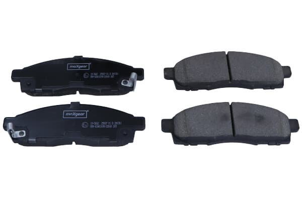 MAXGEAR Sada brzdových platničiek kotúčovej brzdy 19-3662 1