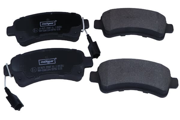 MAXGEAR Sada brzdových platničiek kotúčovej brzdy 19-3675 1