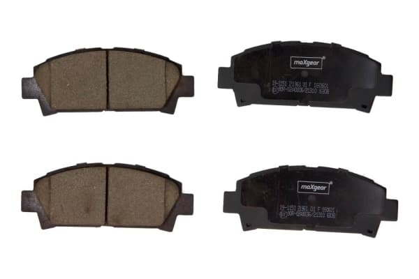 MAXGEAR Sada brzdových platničiek kotúčovej brzdy 191151 1