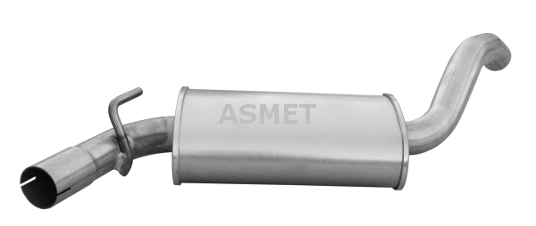 ASMET Stredný tlmič výfuku 03036 1