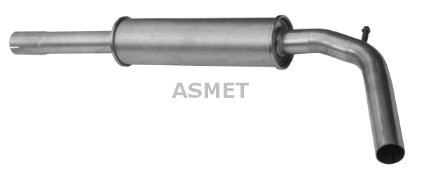ASMET Stredný tlmič výfuku 03094 1