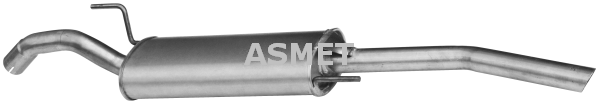 ASMET Koncový tlmič výfuku 04034 1
