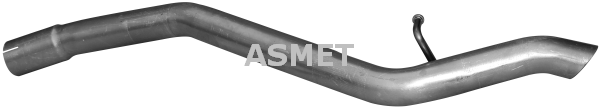 ASMET Výfukové potrubie 07248 1
