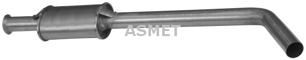 ASMET Stredný tlmič výfuku 10068 1