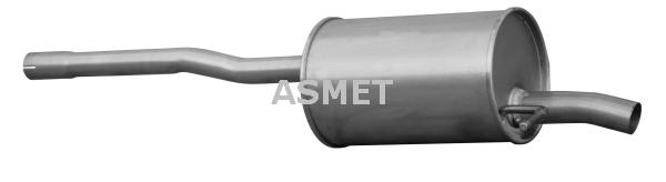 ASMET Koncový tlmič výfuku 10110 1