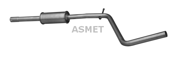 ASMET Stredný tlmič výfuku 10115 1