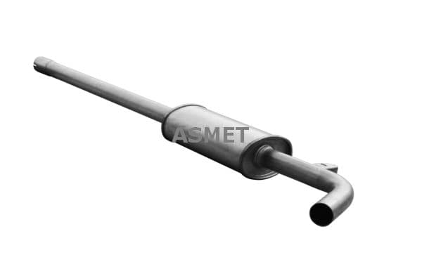 ASMET Stredný tlmič výfuku 10.135 1