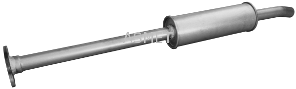 ASMET Predný tlmič výfuku 11.038 1