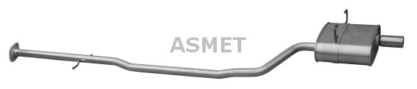 ASMET Koncový tlmič výfuku 12019 1