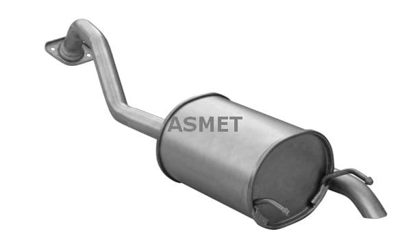 ASMET Koncový tlmič výfuku 13.037 1