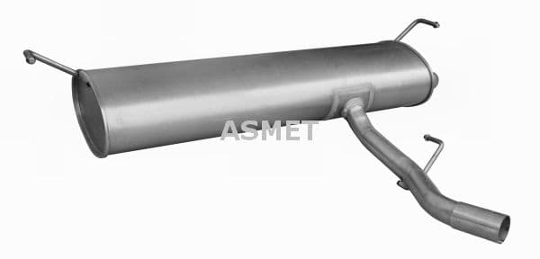 ASMET Koncový tlmič výfuku 14.038 1