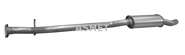ASMET Stredný tlmič výfuku 14.051 1