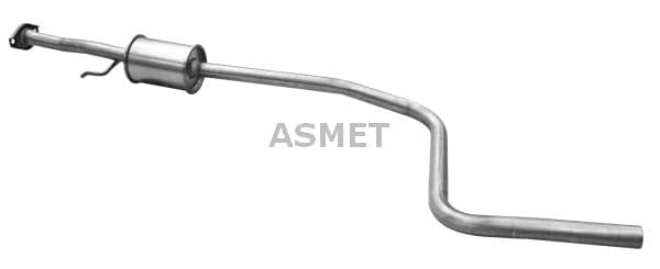 ASMET Stredný tlmič výfuku 24036 1