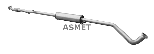 ASMET Stredný tlmič výfuku 31.005 1