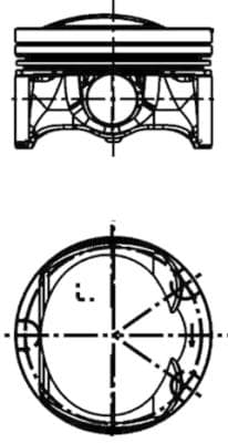 KOLBENSCHMIDT Piest 40251600 1
