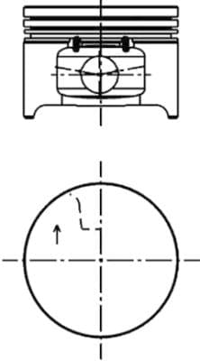 KOLBENSCHMIDT Piest 40277620 1